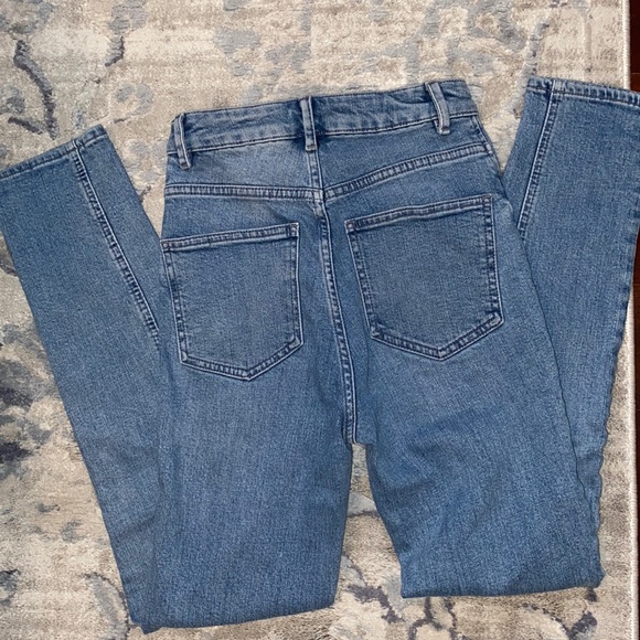 ASOS Skinny Jeans. To Fit Waist 25” - Picture 2 of 4